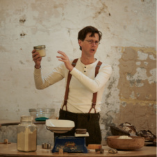 Manchán Magan in Arán Im images Ros Kavanagh 600x600