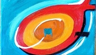 Fragments of a Private Language Oil Oil Stick40x20cm 360