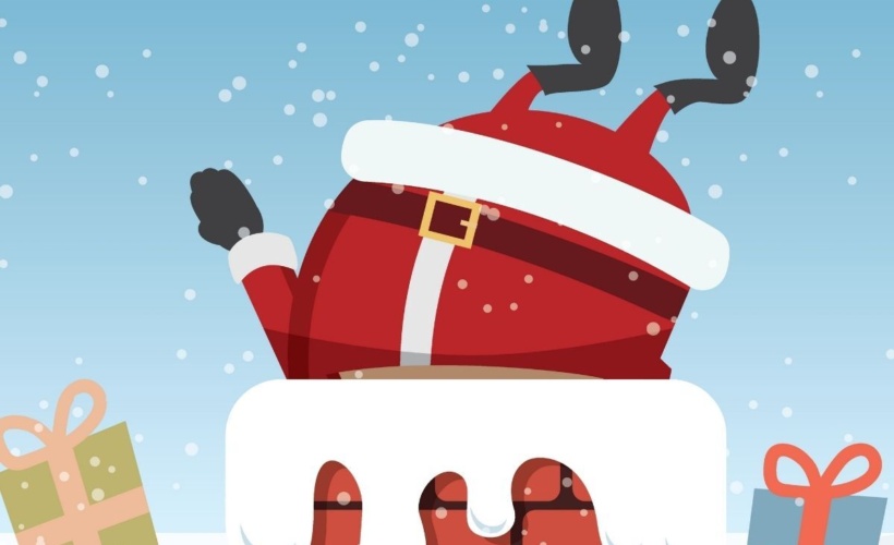 Santas Sooty Christmas